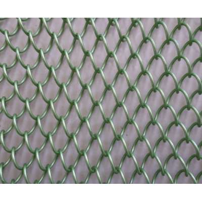 1/2" 1" decorative Stainless steel/aluminum/copper Diamond Mesh fence/chain link fencing roll